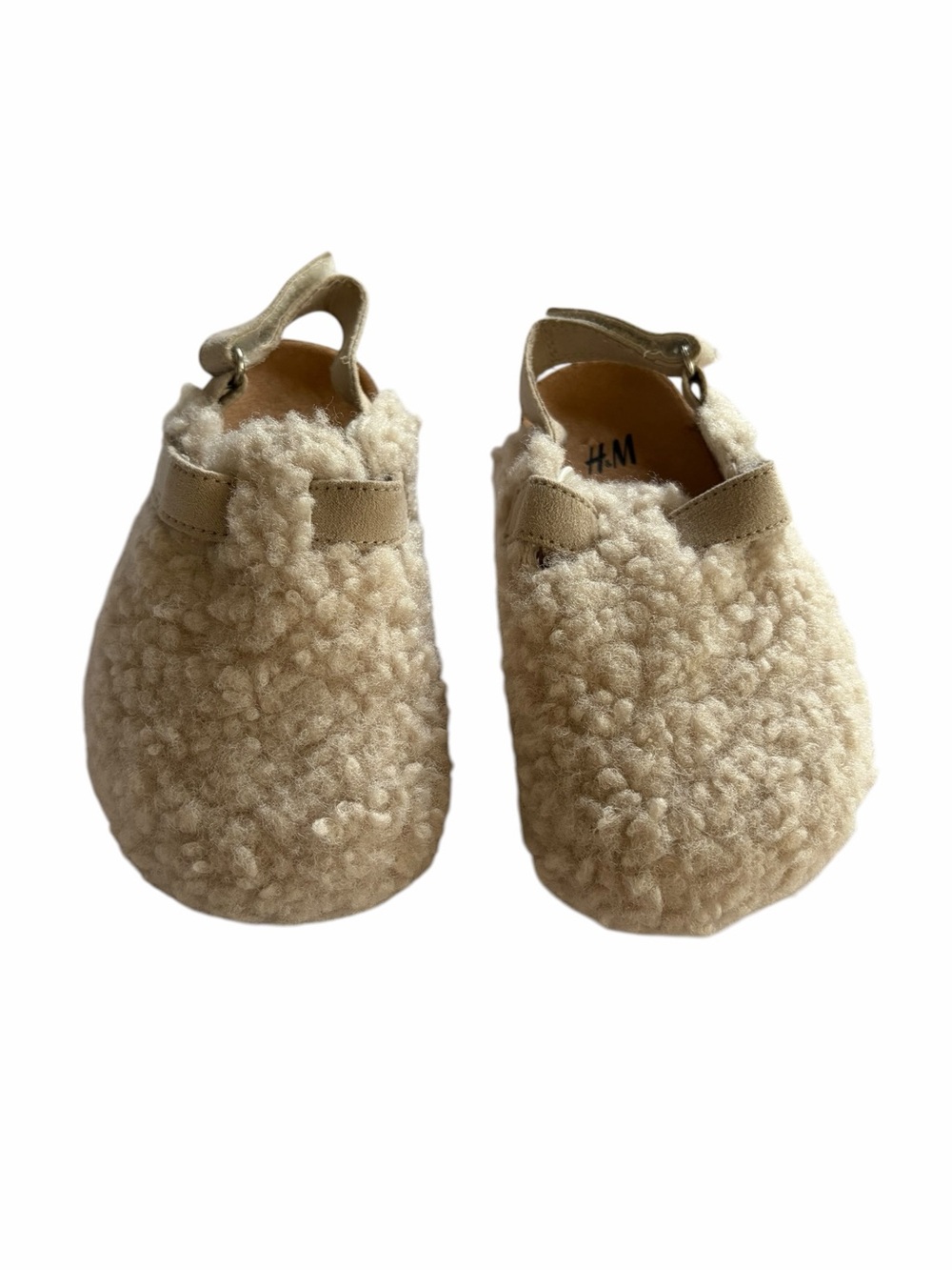 H&M TEDDY FLEECE MULES